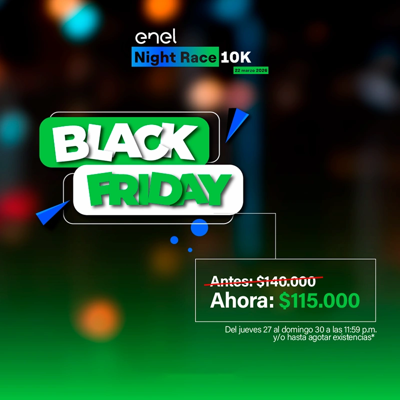 Black friday night Race 10K