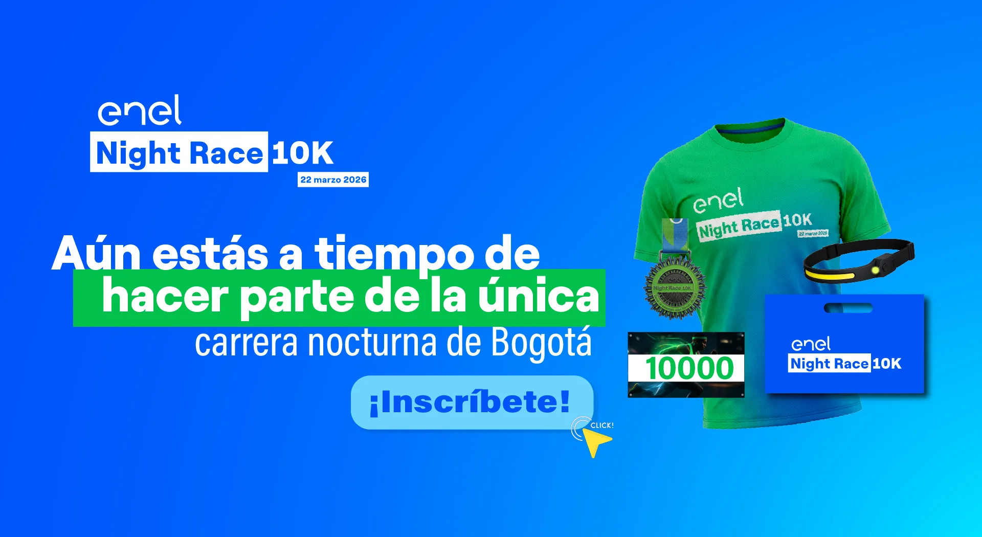 Kit Enel Night Race 10K 2026